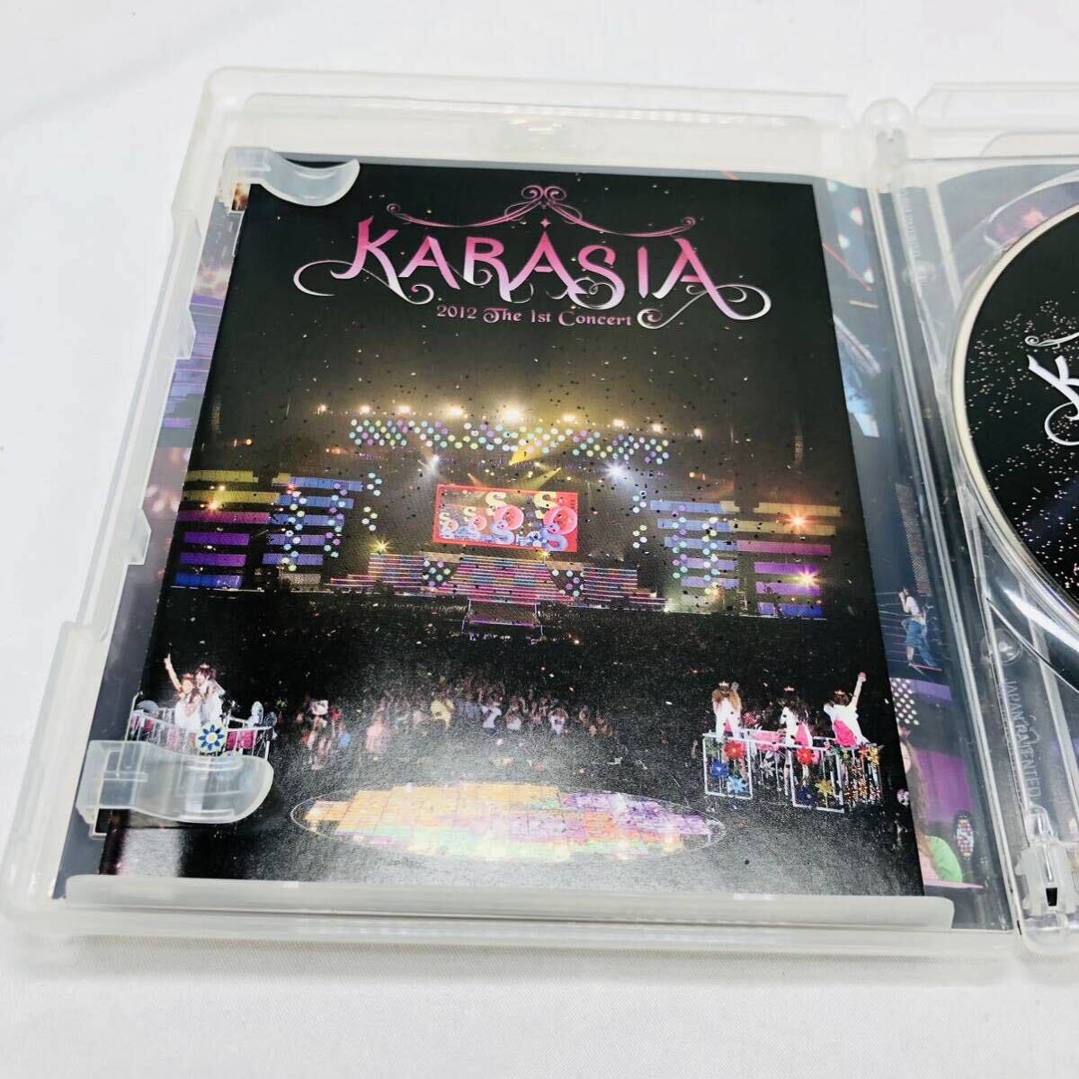 KARASIA 2012 The 1st Concert Blu-ray2枚入 KARA 目立った傷無し 再生可能 YS UMQ2の画像7