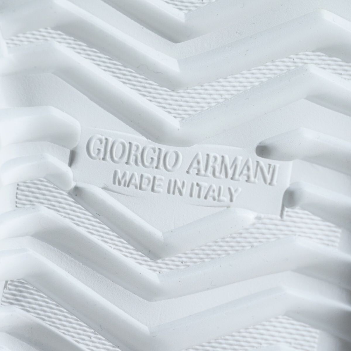 dp501●GIORGIO ARMANI●ジョルジオアルマーニ●本革スムースレザースニーカー●本革靴●UK6●25.0cm_画像8