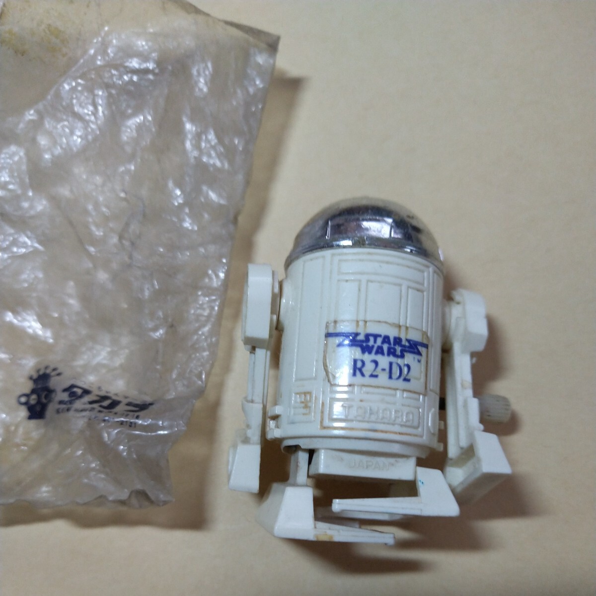 のこのこR2-D2！！旧タカラ スターウォーズ第一作公開当時品。ゼンマイ式 昭和レトロ玩具ノコノコ Ep4 SW R2D2ドロイドの画像5