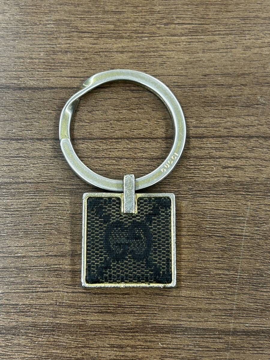 【M】GUCCI グッチ キーホルダー キーリングの画像1