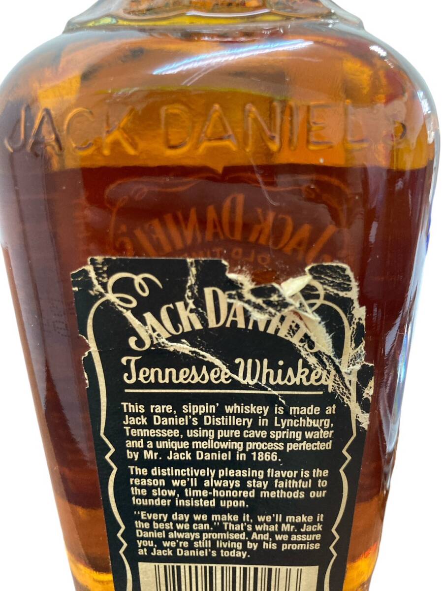 【C】未開栓　ジャックダニエル　JACK DANIELS オールドNo7　ウイスキー　43％　750ml　_画像4