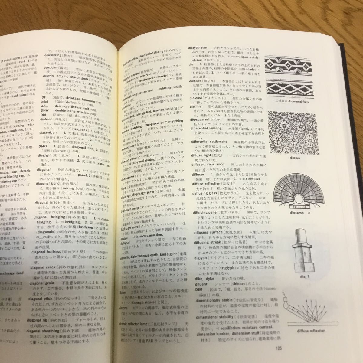 e12★建築英和辞典/Dictionary of Architecture and Construction　監訳・村松貞次郎　日本ビジネスリポート_画像6