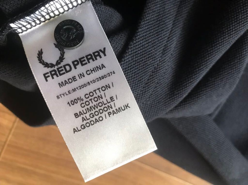  Fred Perry FRED PERRY M1200 twin tip do polo-shirt with short sleeves S navy 