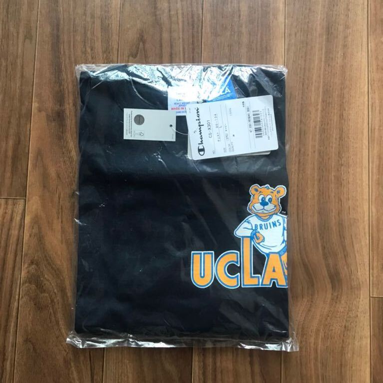 チャンピオン Champion メンズ T1011 ティーテンイレブン US Tシャツ C5-X301 UCLA カレッジTシャツ Lネイビー_画像2