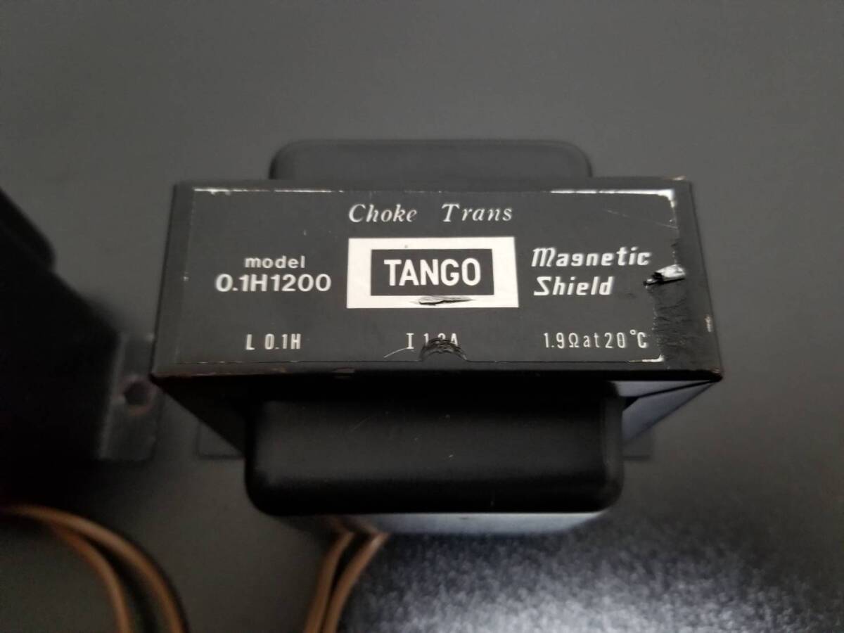 TANGO タンゴ チョークコイル 0.1H1200 ペア 中古の画像2