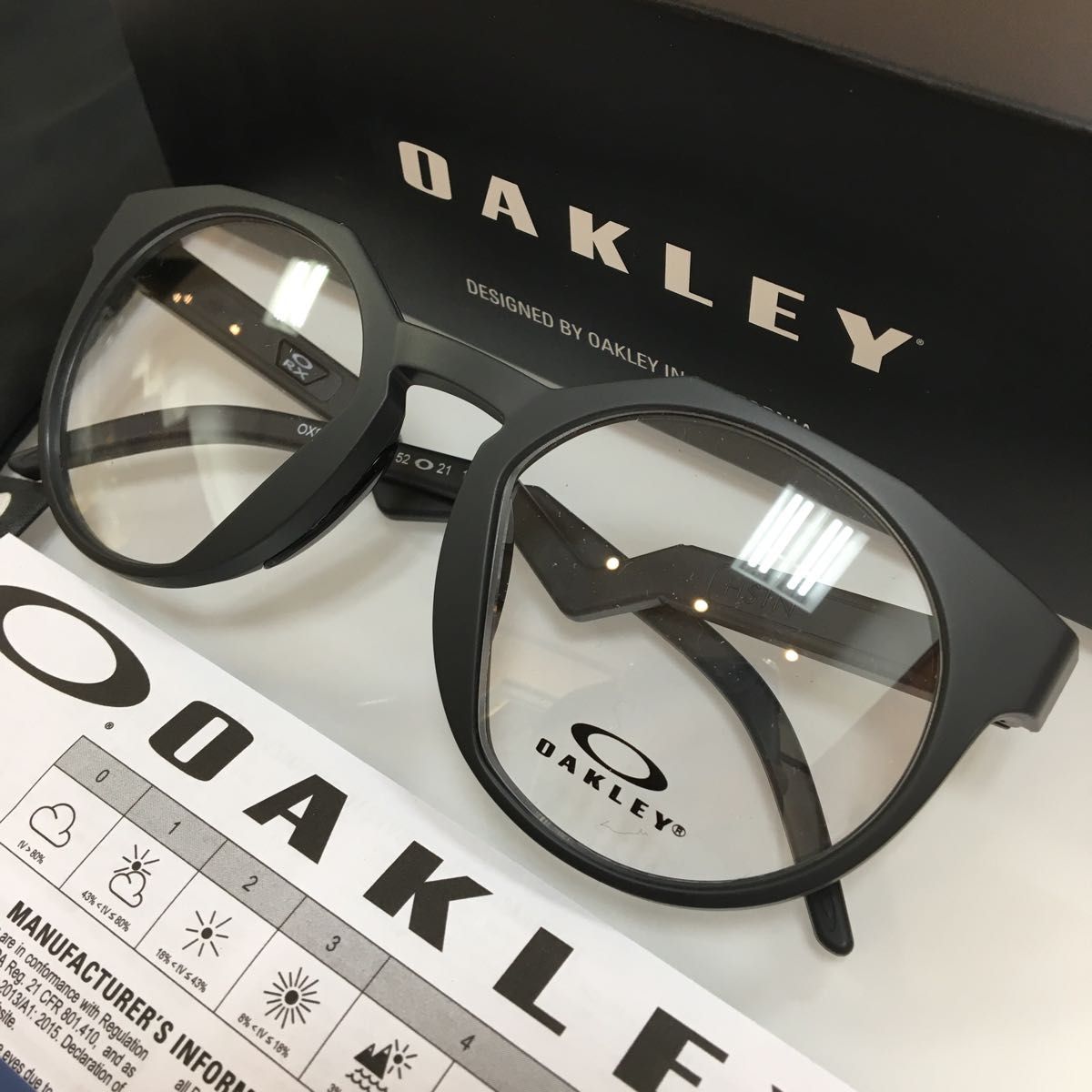 ゴルフ コンペ景品 OAKLEY ハウストン OX8139A-03 OX8139 HUSTN メガネ フレーム　オークリー 