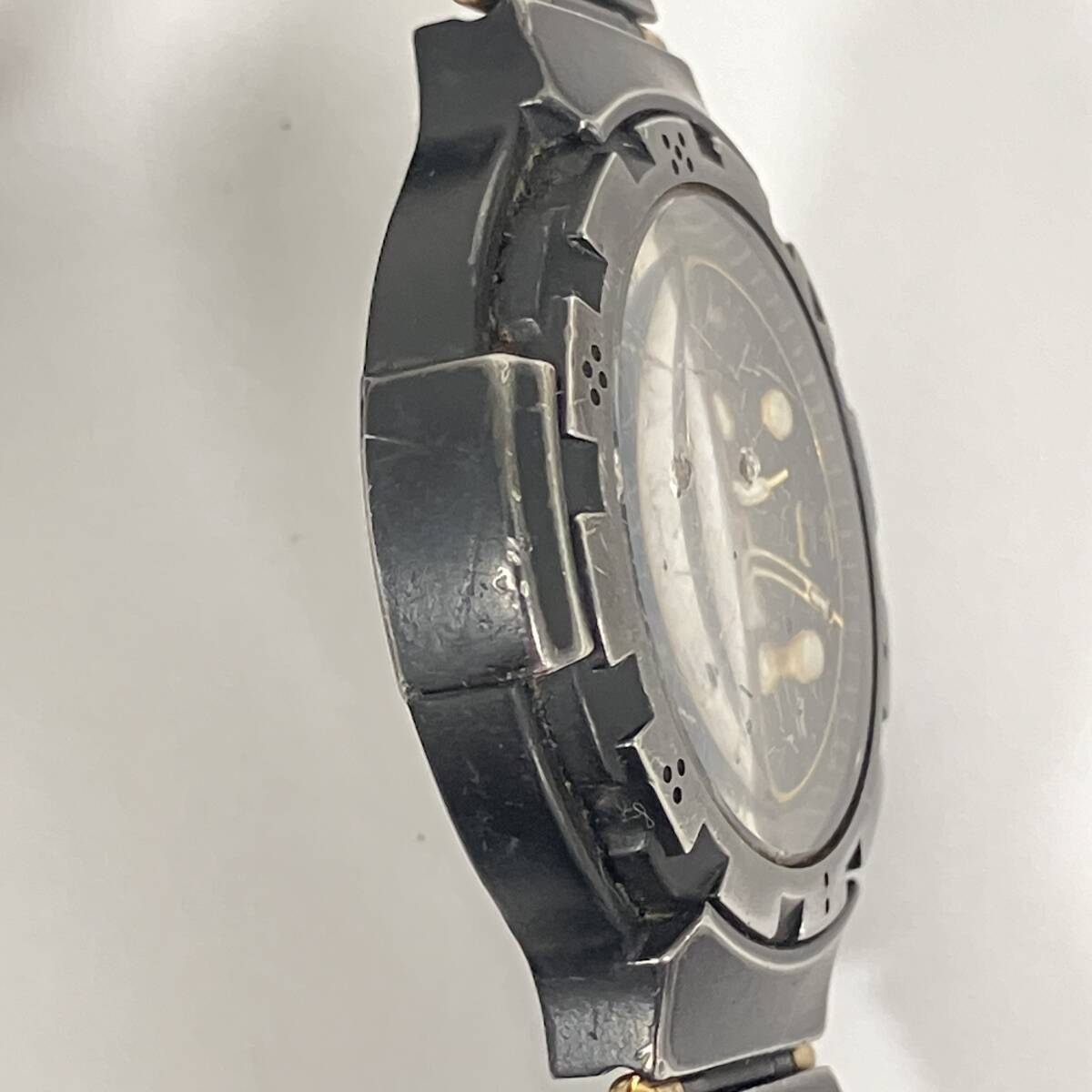 【SEIKO/セイコー】5H22-6A30 GIUGIARO DESIGN/ジウジアーロデザイン クォーツ 腕時計★の画像8