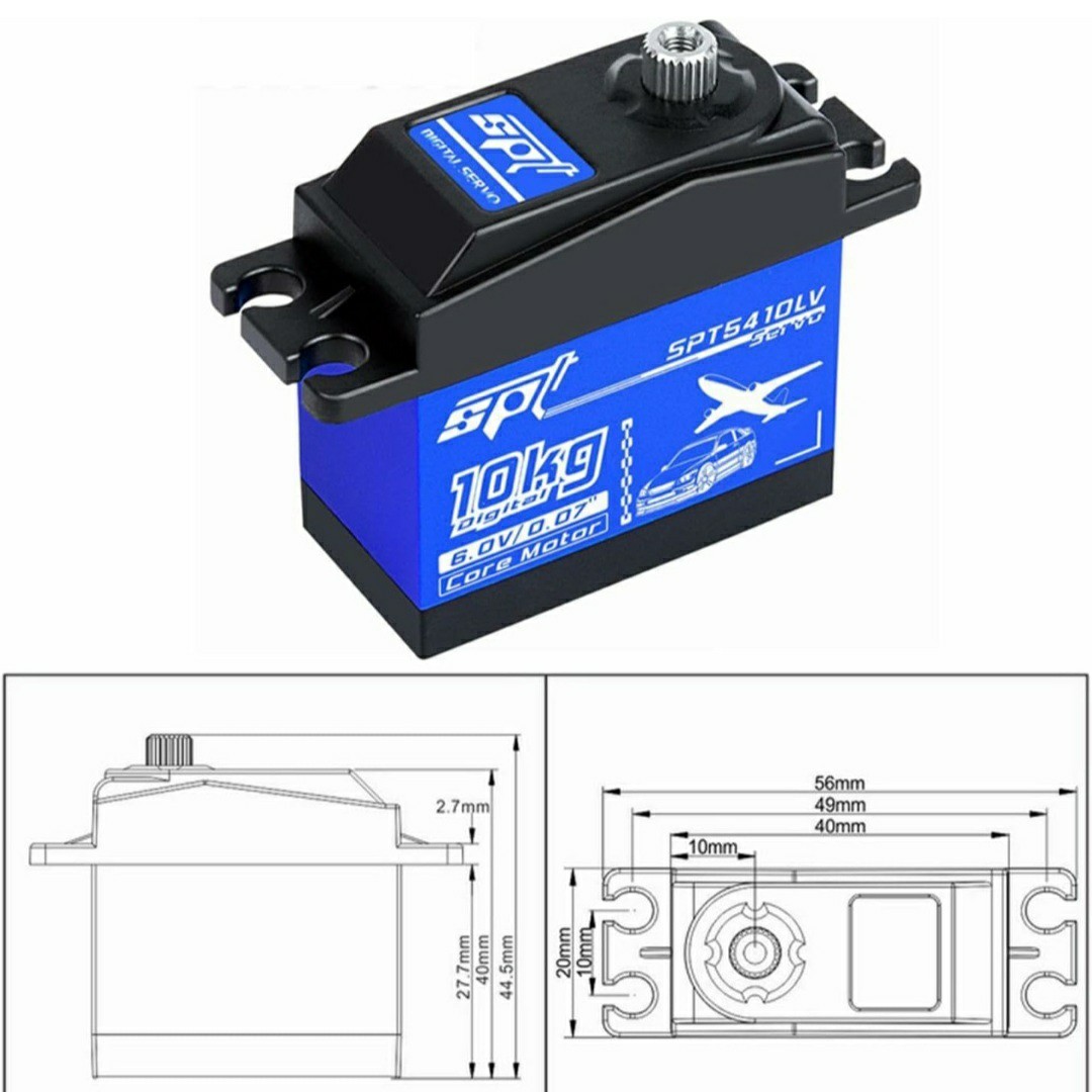  prompt decision { free shipping } SPT5410LV high speed servo radio-controller YD-2 drift 2.tt02 tt01 Sakura D5 Futaba S-U300 4409MG SPT4412LV