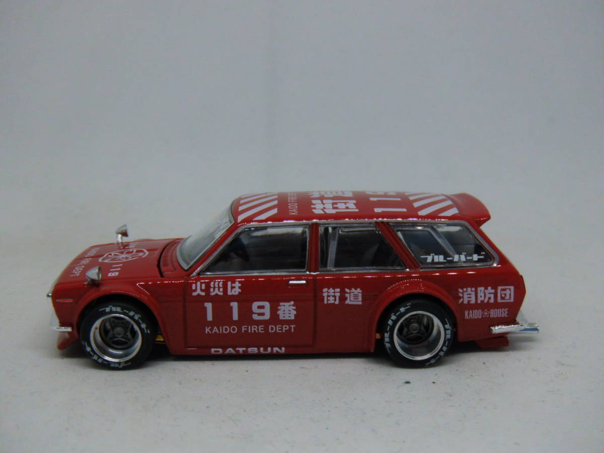 【蔵出】KAIDO★HOUSE MINIGT //020 DATSUN 510 WAGON KAIDO FIRE DEPT 街道ハウス ミニＧＴ ダットサン 510 ワゴン 街道119の画像2