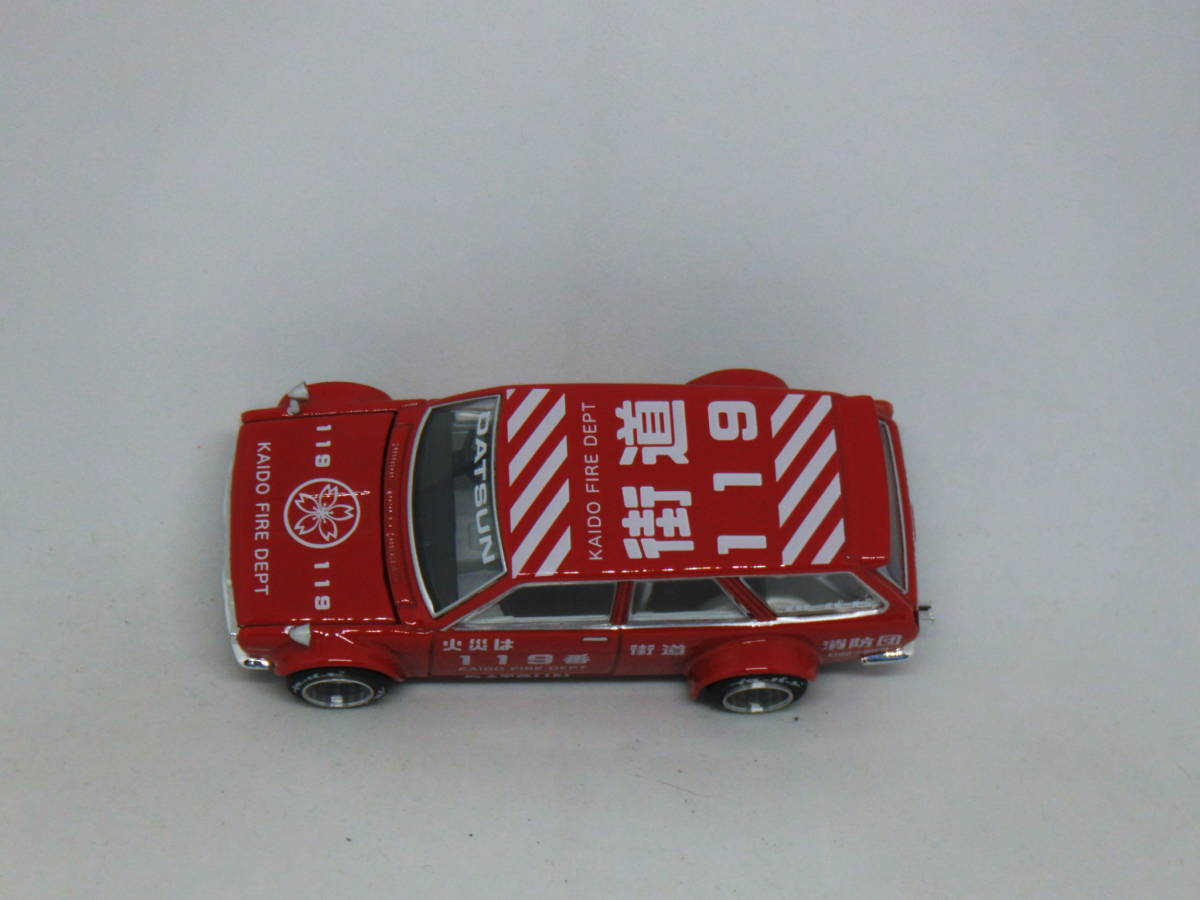 【蔵出】KAIDO★HOUSE MINIGT //020 DATSUN 510 WAGON KAIDO FIRE DEPT 街道ハウス ミニＧＴ ダットサン 510 ワゴン 街道119の画像6