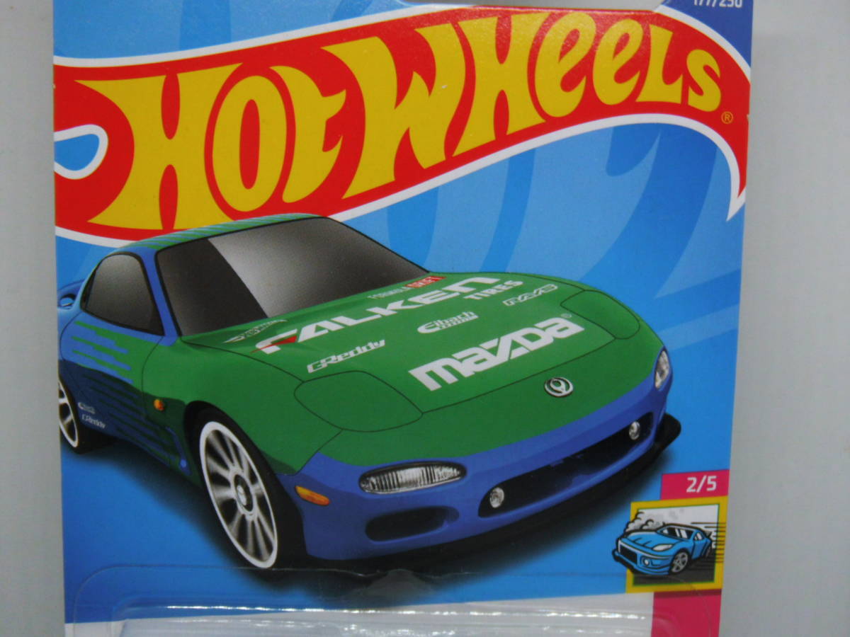 HOTWHEELS '95 MAZDA RX-7 ホットウィール ニッサン '95 マツダ RX-7 FALKENカラー FD3Sの画像2