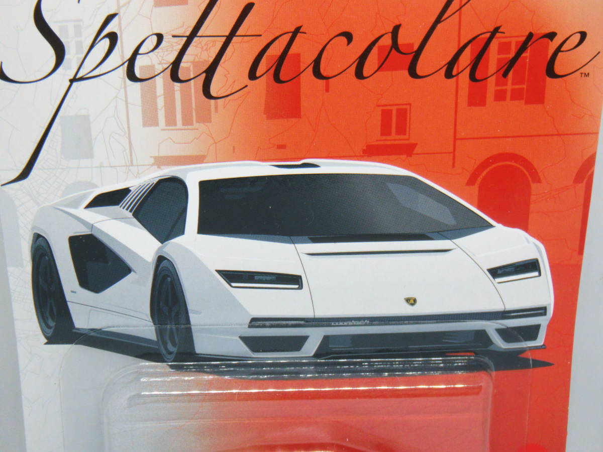 【国内流通版】HOTWHEELS ホットウィール SPETTACOLARE LAMBORGHINI COUNTACH LPI 800-4 ランボルギーニ カウンタック LPI 800-4の画像2