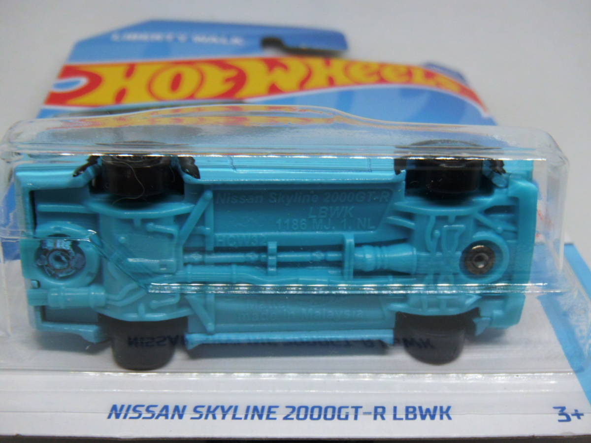 HOTWHEELS NISSAN SKYLINE 2000GT-R LBWK ホットウィール ニッサン スカイライン 2000GT-R LBWK リバティーウォークの画像7