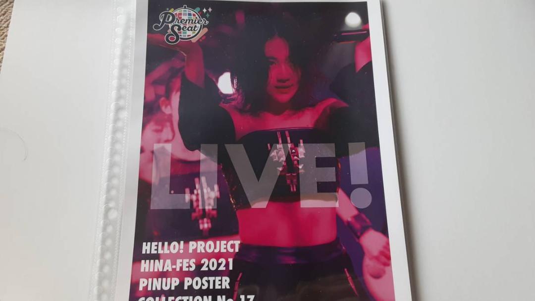 Hello! Project ひなフェス 2021 ピンナップポスター 佐々木莉佳子の画像1