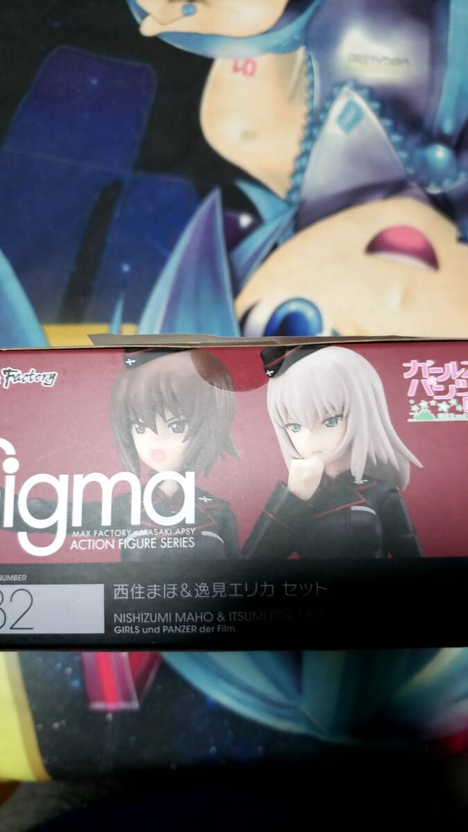 未開封 figma 332 ガールズ＆パンツァー劇場版 西住まほ＆逸見エリカ セット_画像1