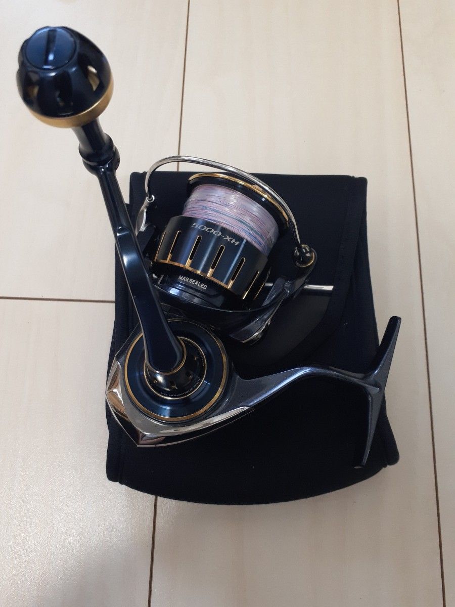 良好品 ダイワ 23 ソルティガ 5000-XH ハンドルノブslpカスタム 良好品 ダイワ 23 ソルティガ 5000-XH ハンドルノブslpカスタム