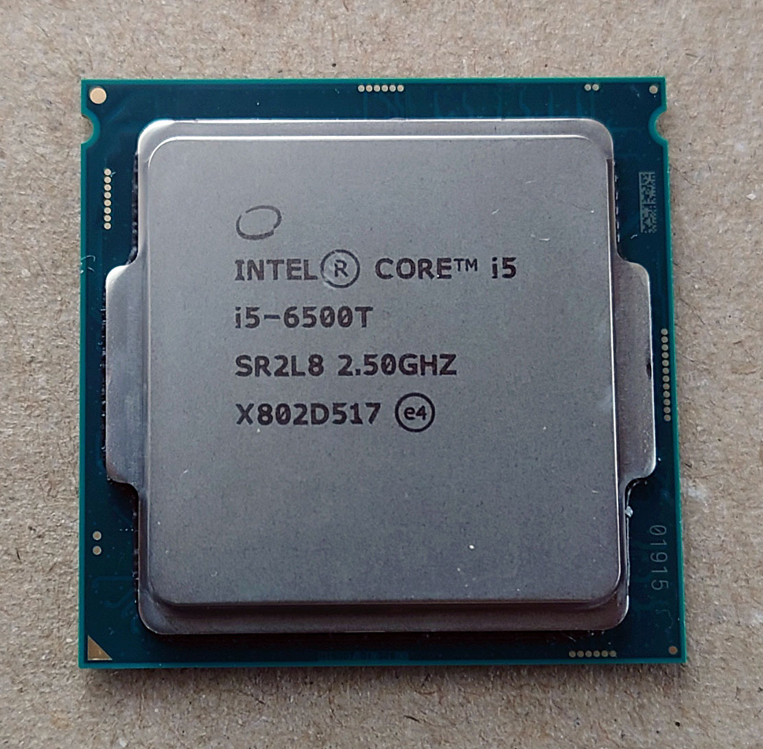 Intel Core i5-6500T SR2L8 2.50GHZの画像1