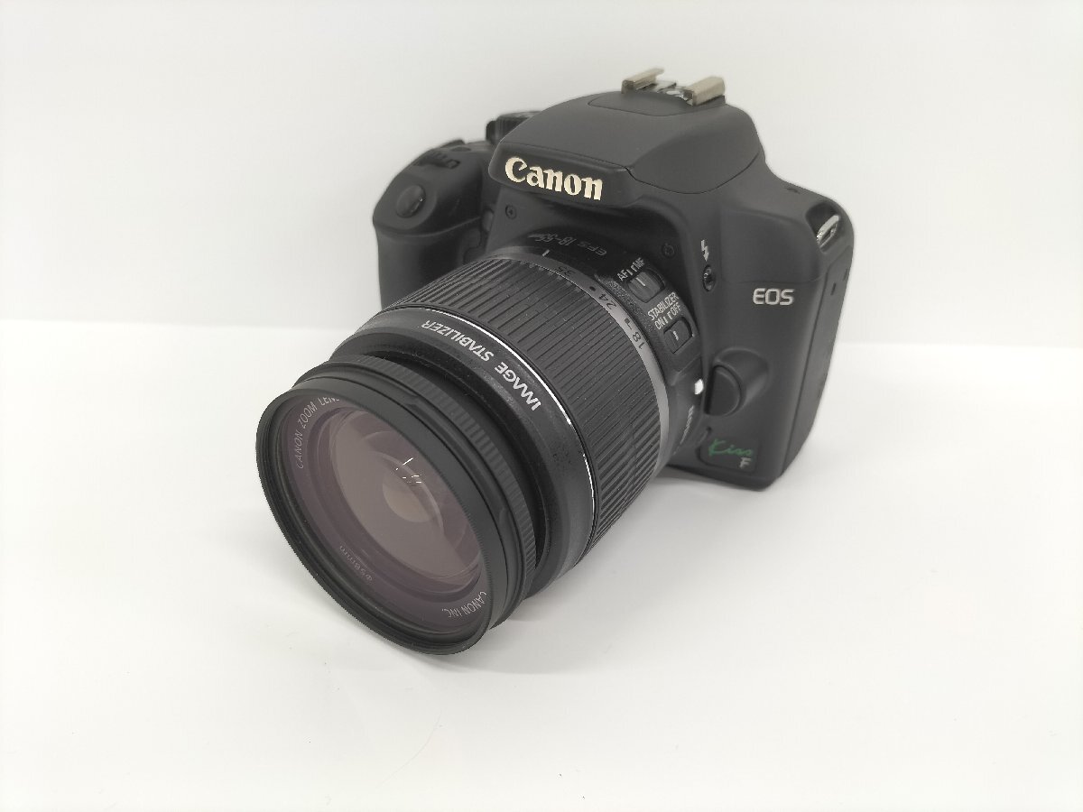 ●Canon キャノン EOS Kiss F ダブルレンズキット レンズプロテクター、カメラ収納バッグ、 ストラップ付の画像2