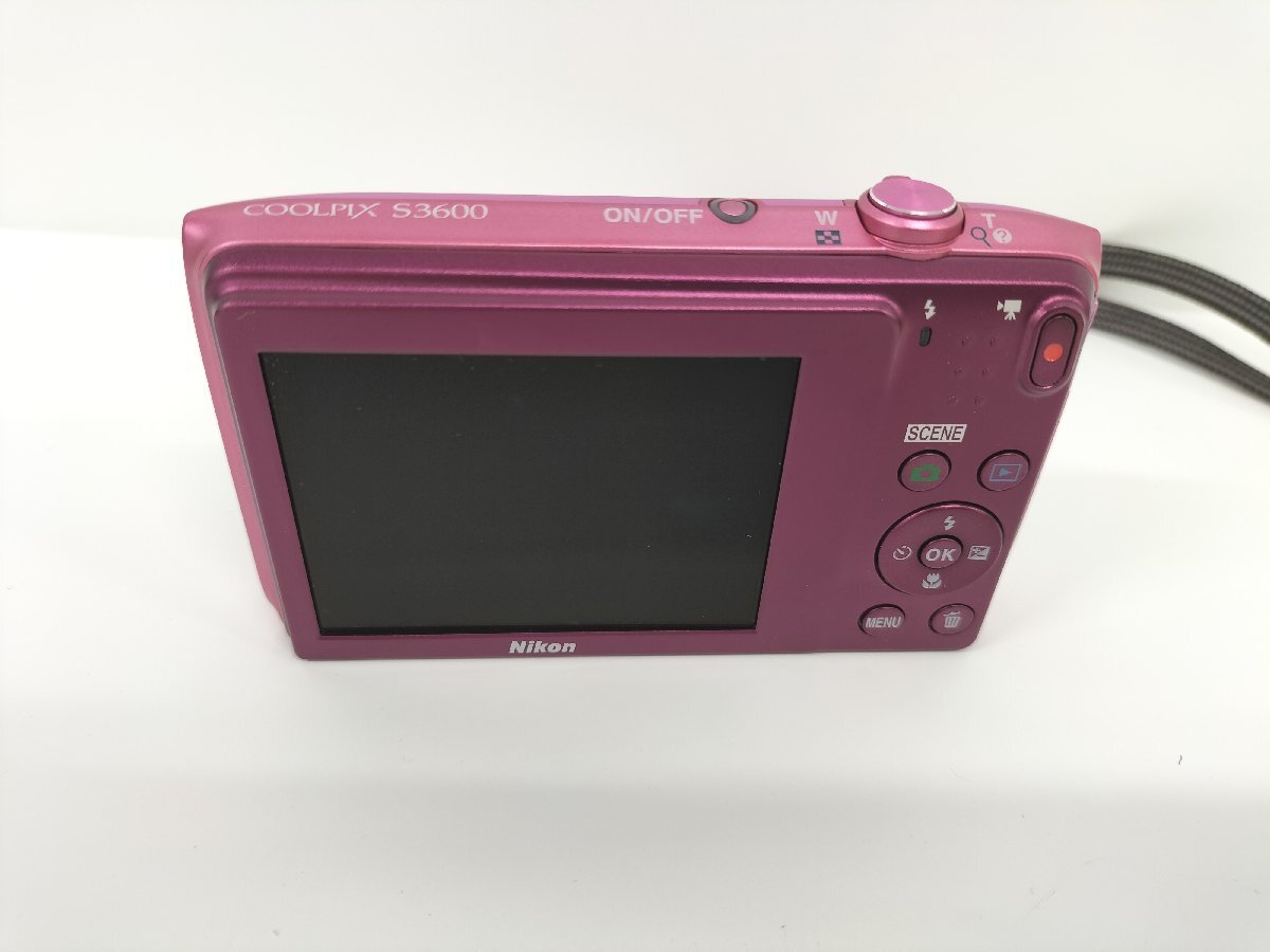 ●ニコン NIKON クールピクス COOLPIX S3600 コンパクトデジタルカメラ ピンクの画像5