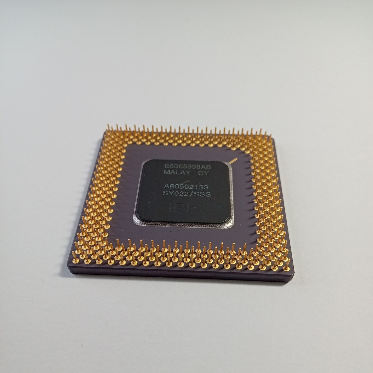 Intel Pentium 133 MHz　SY022　ヒートシンク付　動作未確認の為ジャンク扱い_画像5