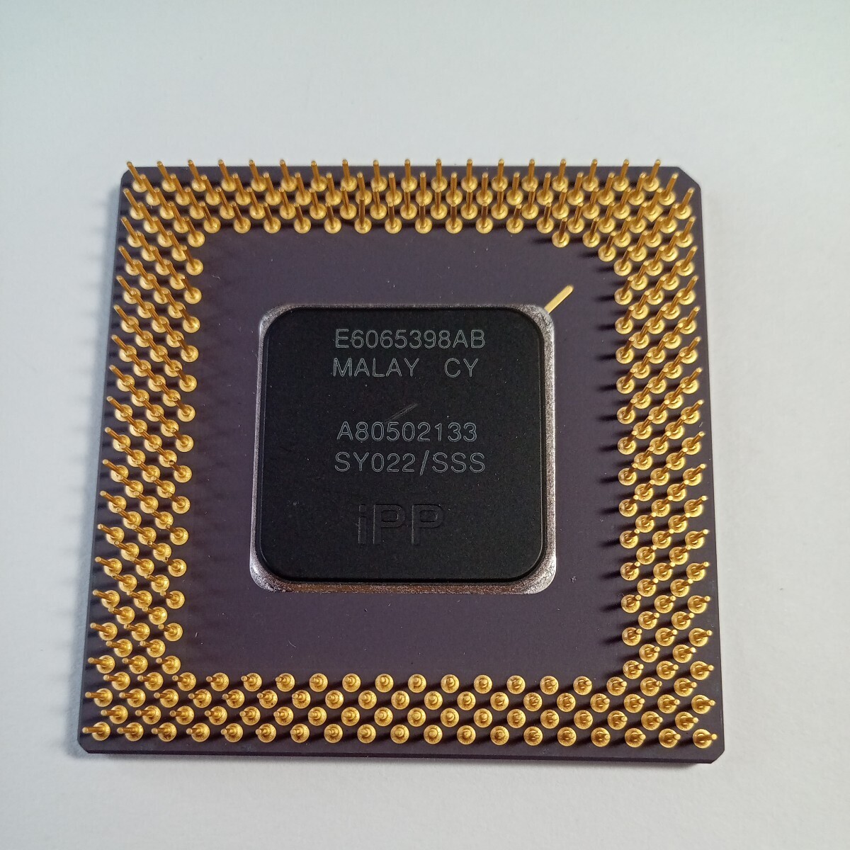 Intel Pentium 133 MHz　SY022　ヒートシンク付　動作未確認の為ジャンク扱い_画像4