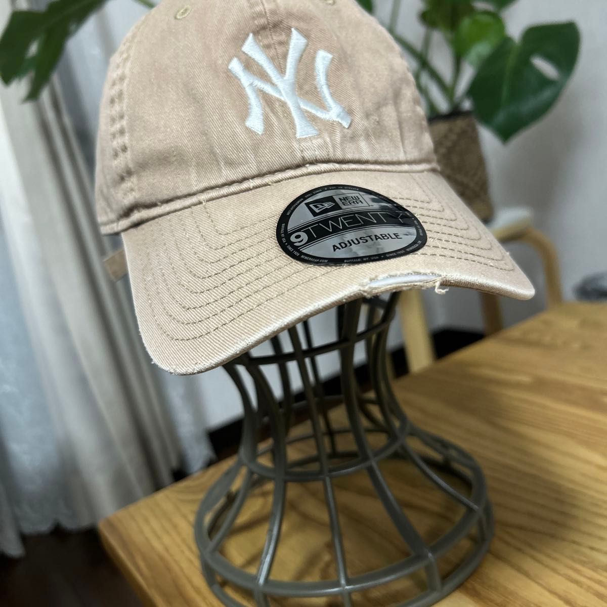 NEW ERA  ダメージキャップ　ニューヨークヤンキース