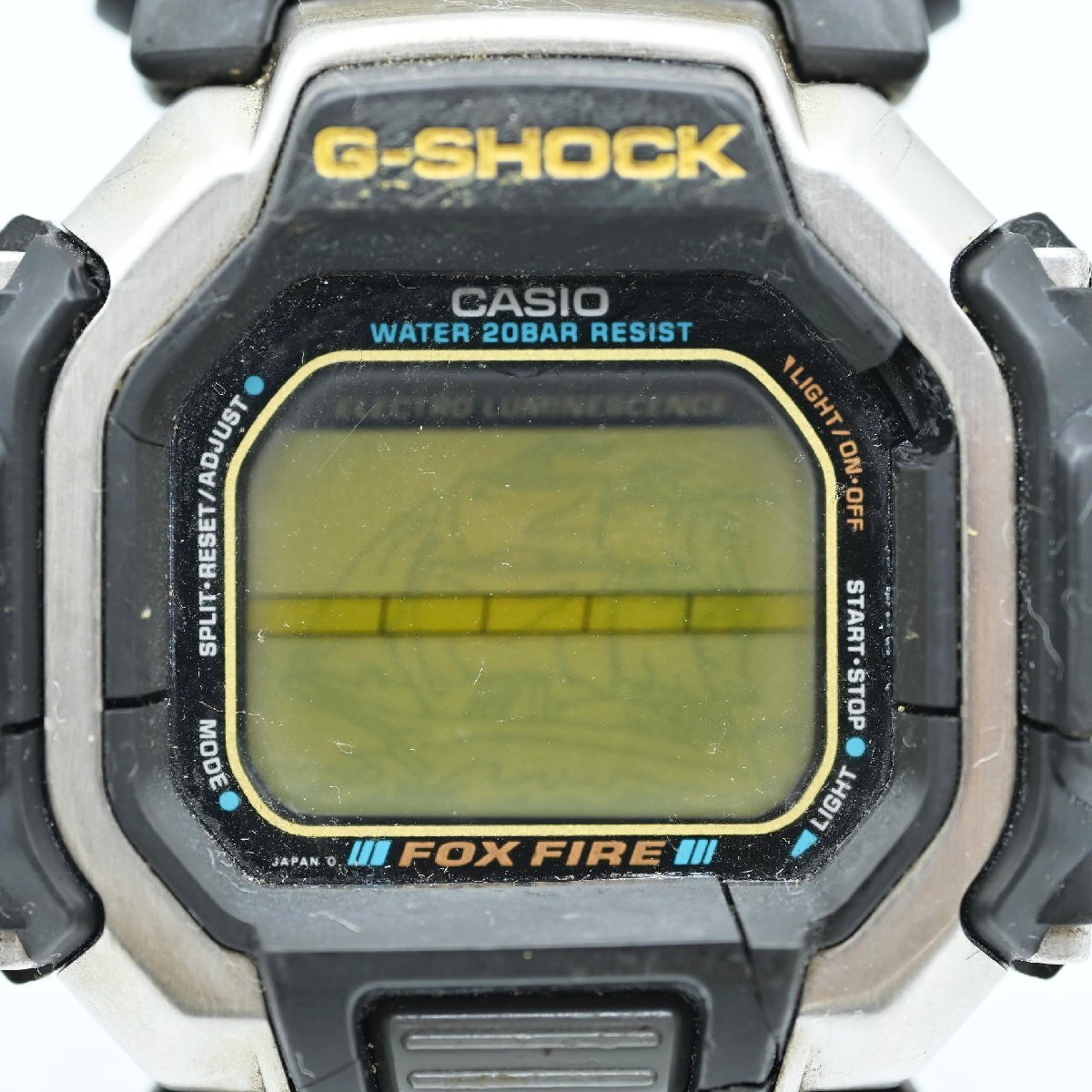 M04 CASIO カシオ G-SHOCK ジーショック フォックスファイヤー メンズ デジタル クオーツ時計 DW-8110 ジャンク_画像2