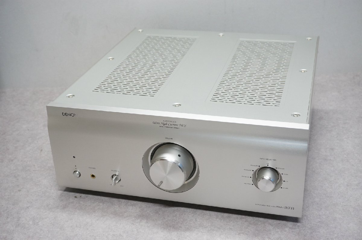 [SK][D4258617S] DENON デノン PMA-SX11 プリメインアンプ リモコン,取扱説明書等付きの画像2