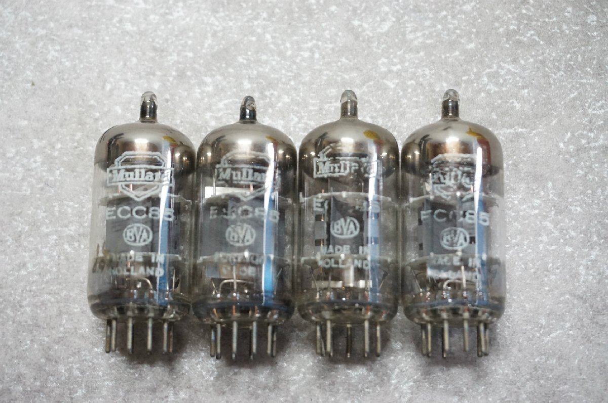 [SK][D4303260] Mullard blur -doECC85 BVA vacuum tube 4 pcs set 