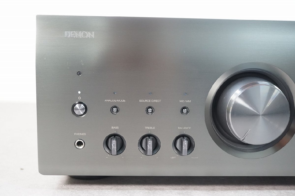 [NZ][D4289817S] 美品 DENON デノン PMA-A110 プリメインアンプ 2022年製 取扱説明書、リモコン、元箱等付き