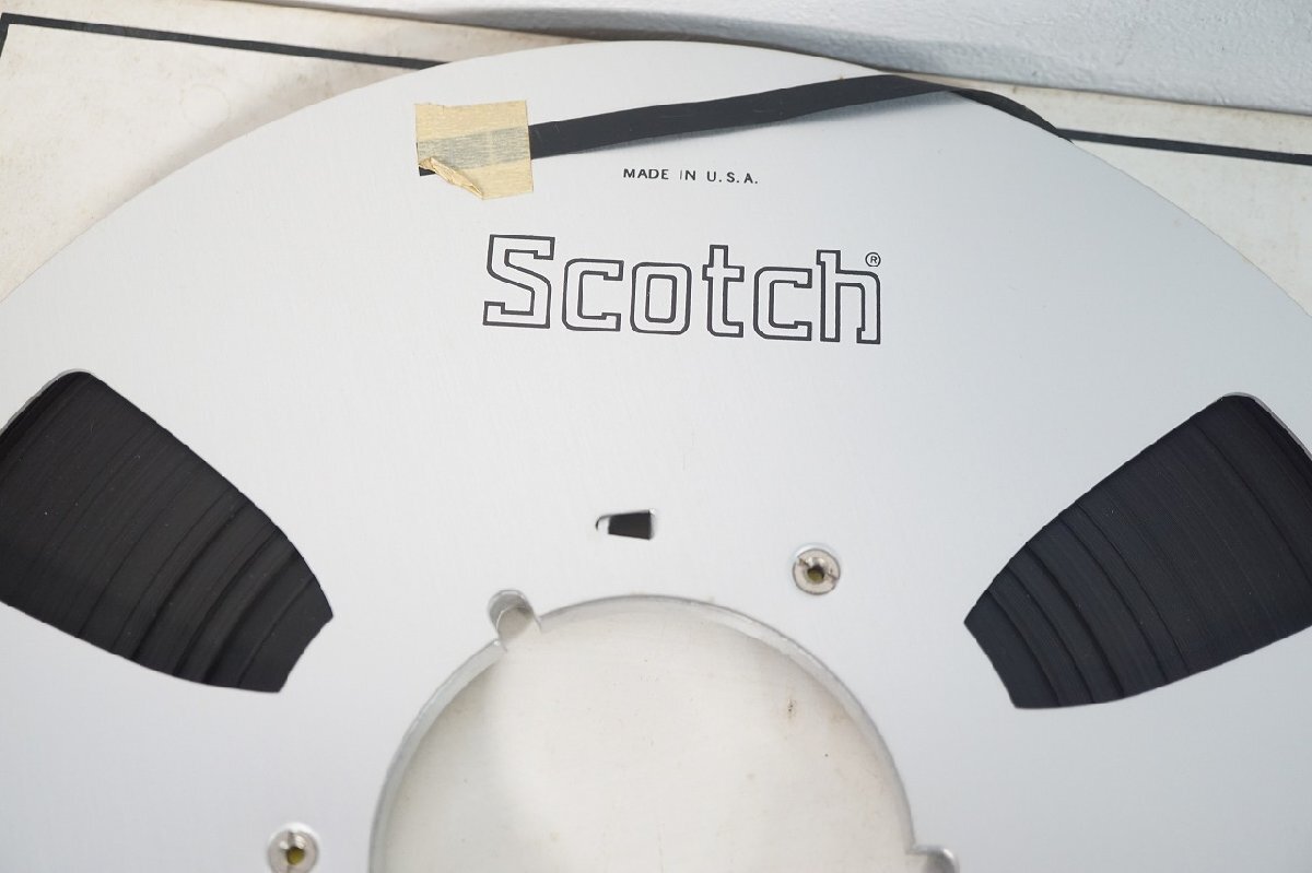 [NZ][B4101410] Scotch スコッチ + AMPEX + SONY 10号 メタルリール オープンリールテープ 8本 まとめの画像4