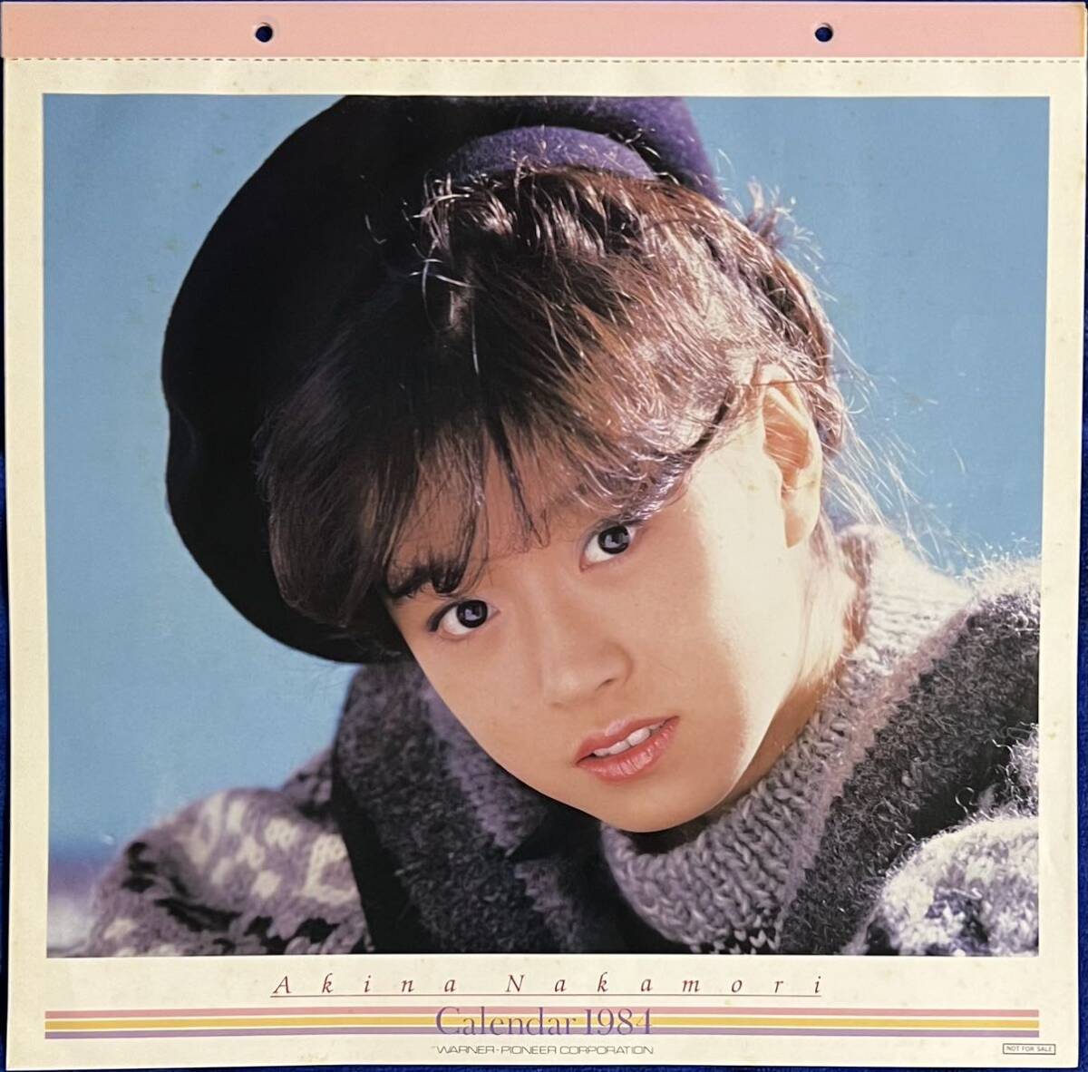 中森明菜　　カレンダー　１９８4年（1～12月全て揃っております）　ピンナップ　ミニポスター　_画像1