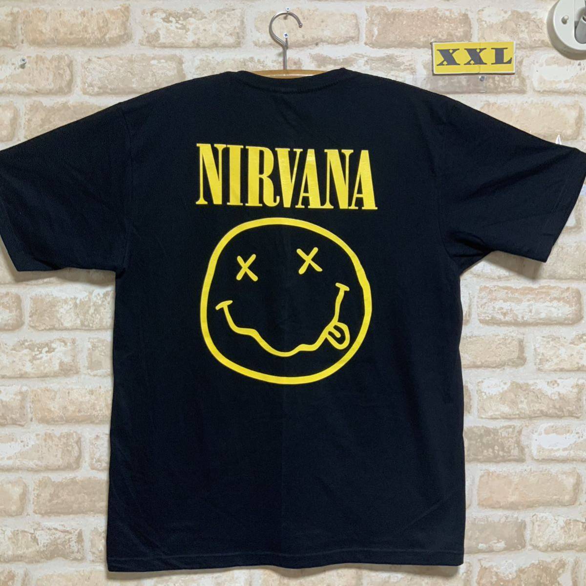 ニルバーナ ニルヴァーナ Tシャツ XXLサイズ ニコちゃん ロックバンド 半袖 NIRVANAの画像1