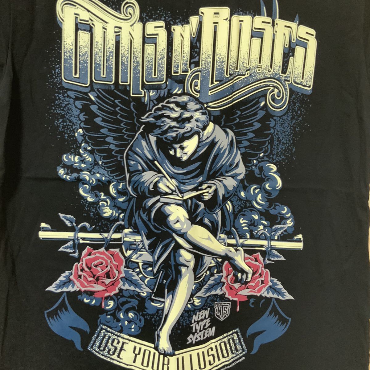 ガンズアンドローゼズ　Tシャツ　Lサイズ　管2779 ンズ・アンド・ローゼズ（Guns N' Roses/略称GN'R）アメリカ合衆国出身のロック・バンド_画像2