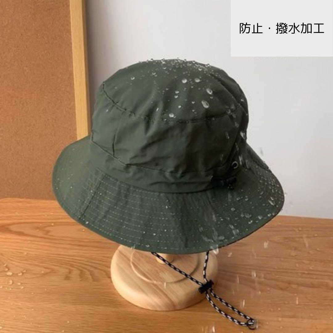 サファリハット メンズ  帽子 折りたたみ 撥水 アウトドア 韓国 夏 春 ファッションの画像3
