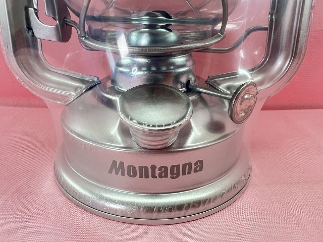 240416★☆未使用 Montagna ヴィンテージ風 オイルランタン 非加圧式 キャンプ アウトドア 現状品☆★の画像5