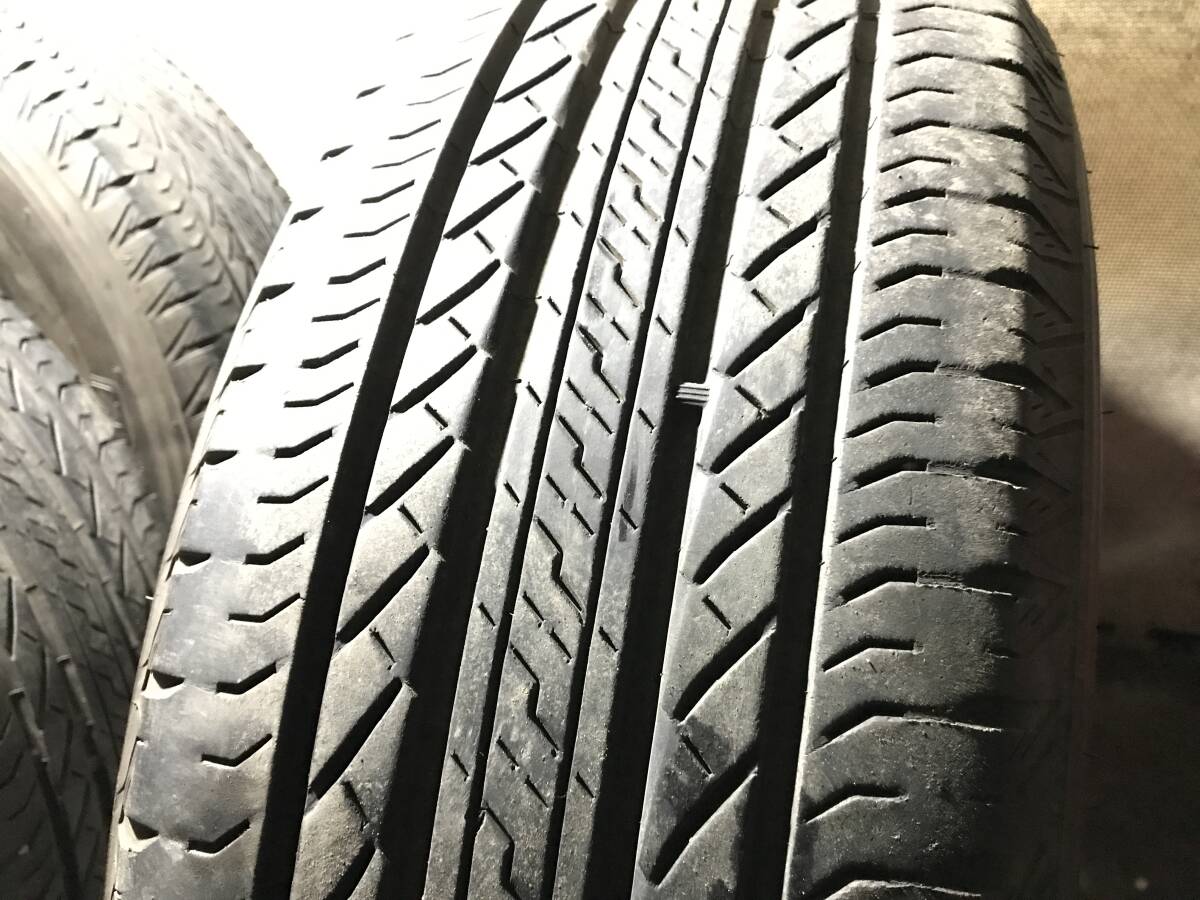 【レクサスNX】溝有225/60R18BSデューラータイヤ＆レクサスNX純正18インチアルミホイール ４本の画像3