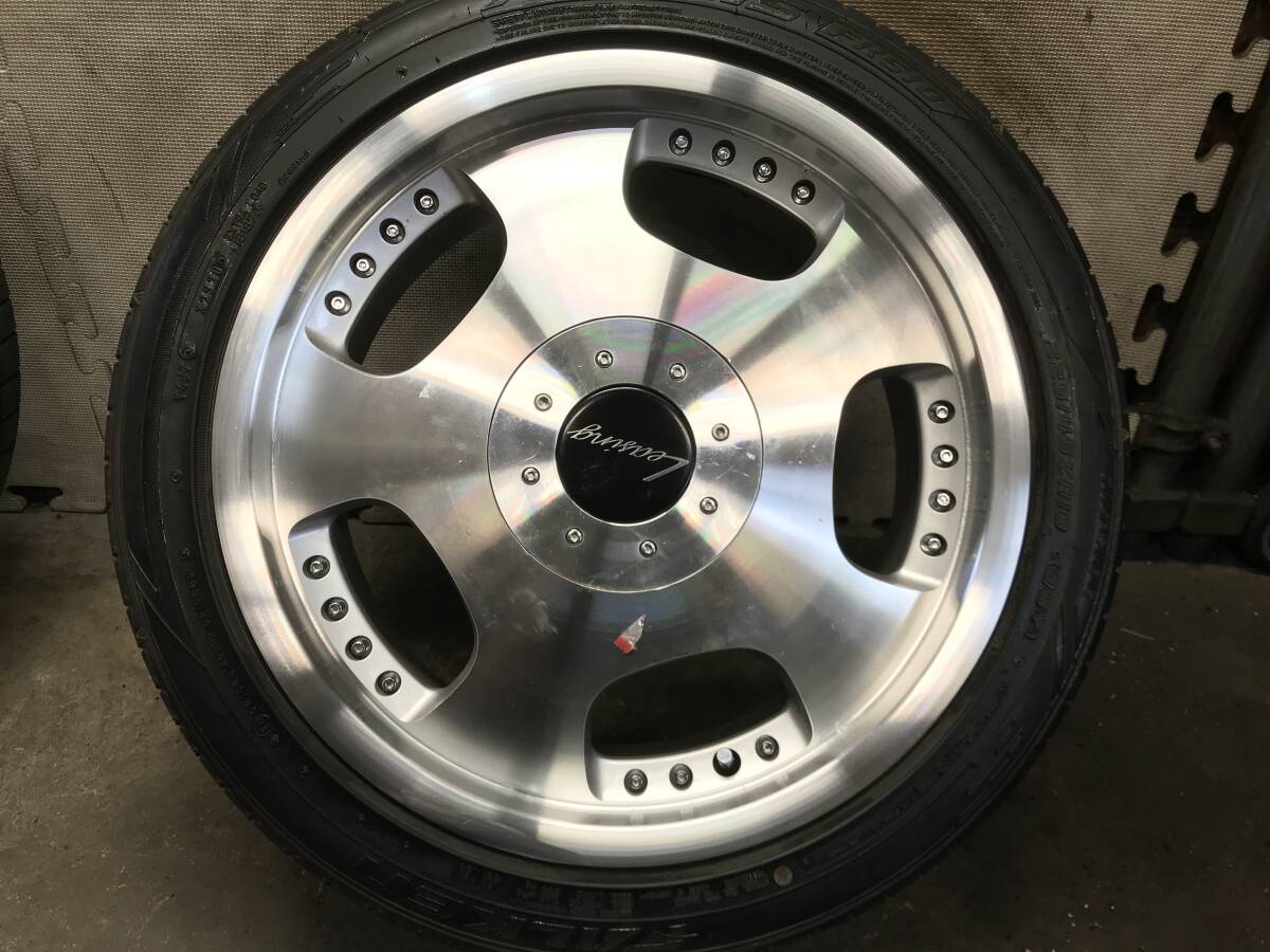 【ハイエース】18×7.5J+28 PCD139.7 6H ディッシュアルミホイール 20年製225/45R18 ファルケンタイヤ ４本_画像6