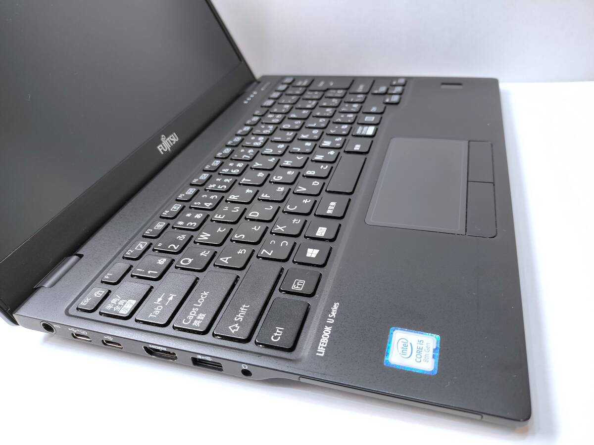 富士通 LIFEBOOK U939/B (WU2/D2法人モデル)☆第8世代Core i5-8365U☆メモリ8GB☆フルHD IPS液晶☆カメラ☆Win11Pro☆MS Office_左側面はきれいです．