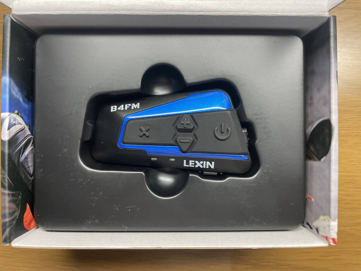 【中古美品】【欠品なし】LEXIN B4FM Bluetooth インカム 無線の画像6