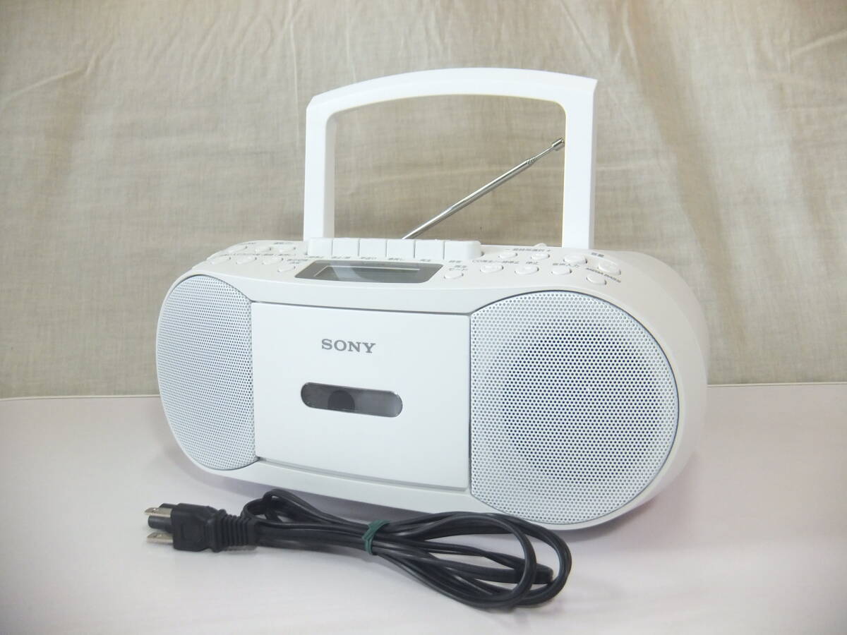 SONY ソニー★CDラジカセ CFD-S70 2022年製 FM/AM ラジオ カセットテープ ワイドFMの画像1