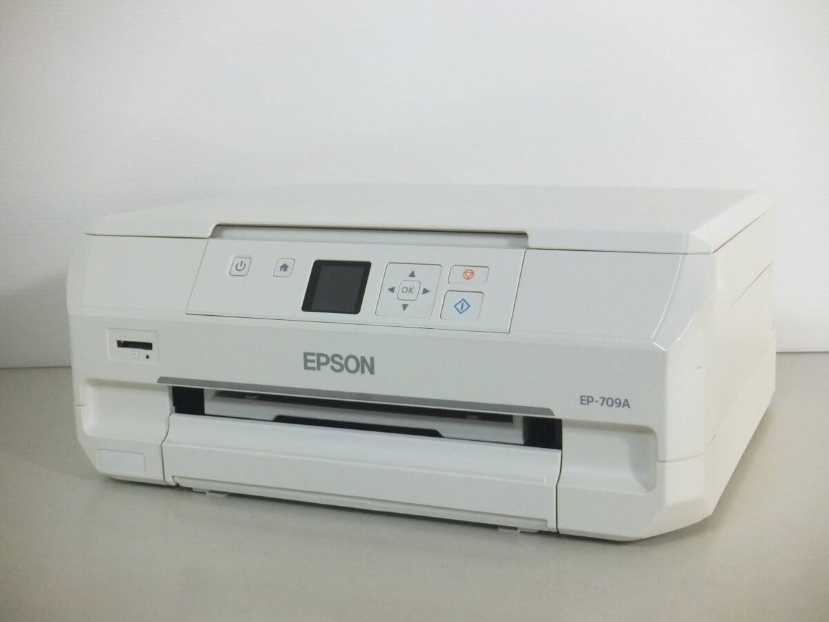 EPSON エプソン★EP-709A インクジェット複合機 プリンター 通電確認 ジャンクの画像1