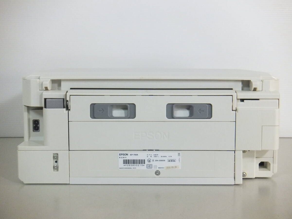 EPSON エプソン★EP-709A インクジェット複合機 プリンター 通電確認 ジャンクの画像3
