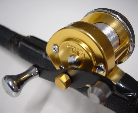 # Old * Shimano. DEMI-1 # дыра рыбалка эксперт . золотой temi