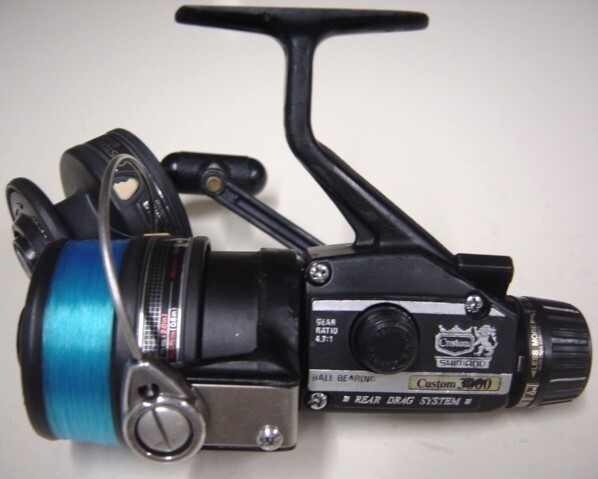 ■★Shimano Custom-3000★■国産・中型・リアドラグ式/サイレント_画像10