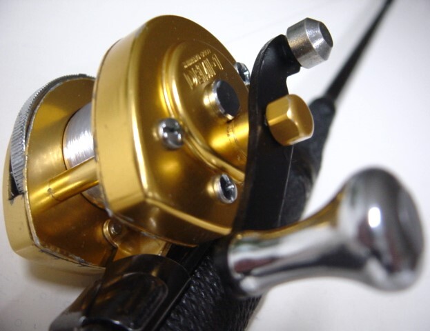 # Old * Shimano. DEMI-1 # дыра рыбалка эксперт . золотой temi