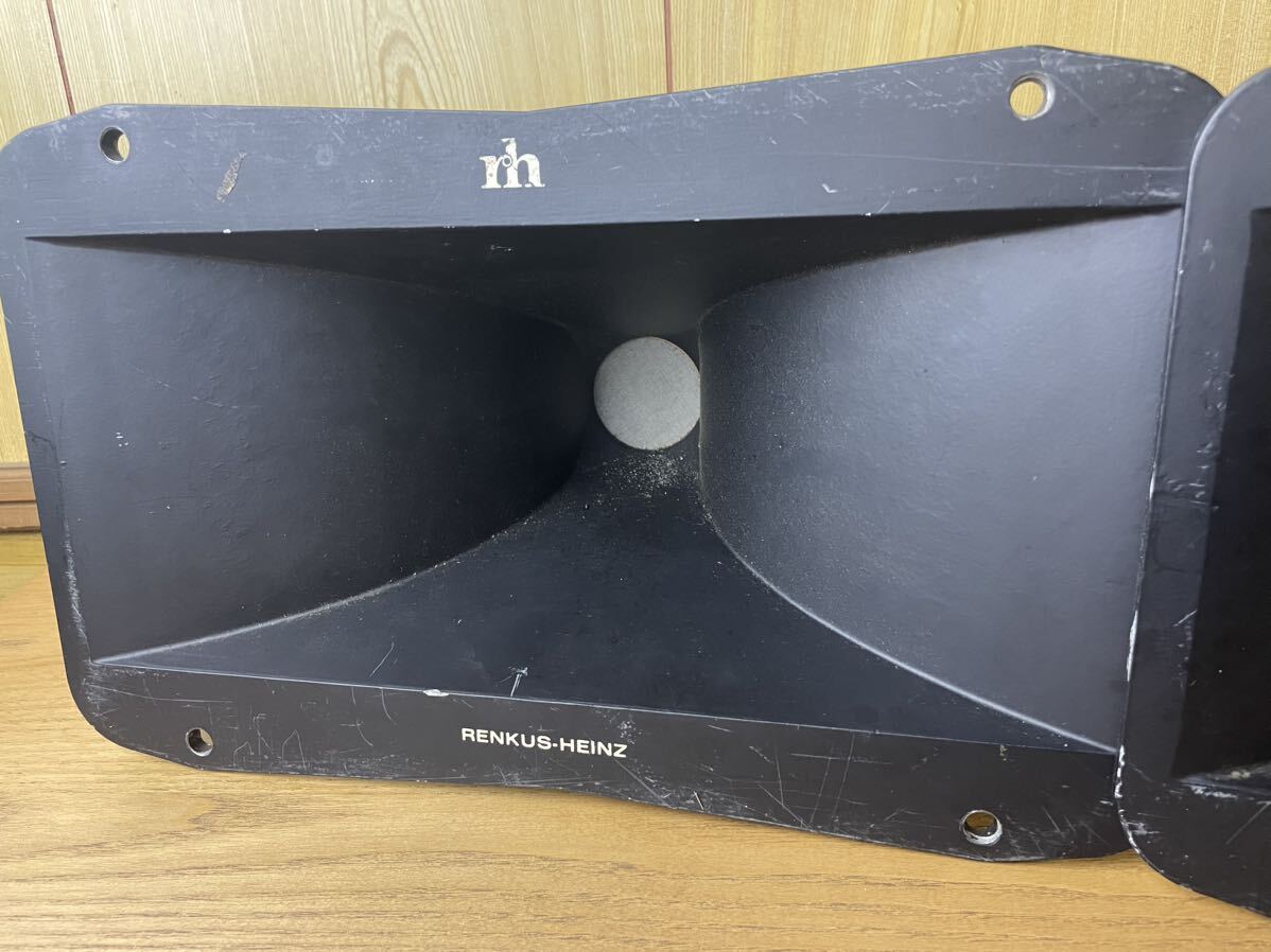 rh RENKUS-HEINZ COMPRESSION DRIVER SSD 3301 ホーンツイーター 2個1ペア 音響 中古 現状品 の画像2