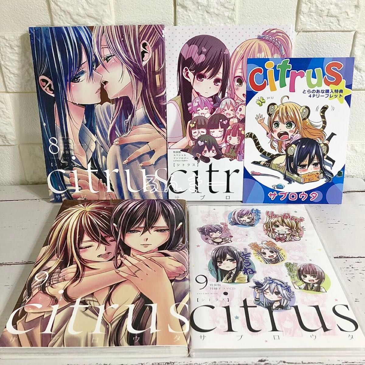 citrus citrus+ シトラス ワイド版 サブロウタ 特装版 全巻 citrus citrus+ シトラス ワイド版 サブロウタ 特装版 全巻
