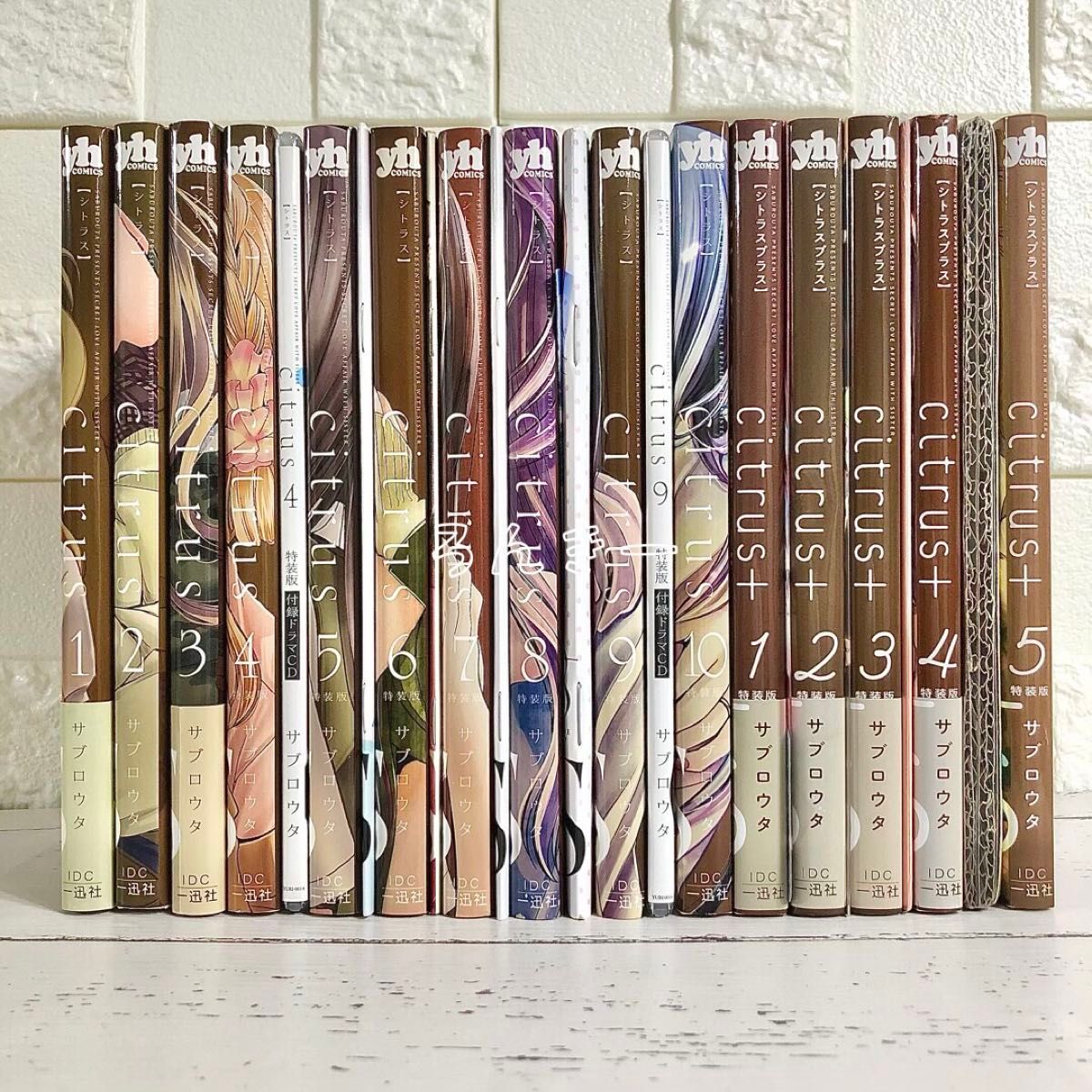 citrus citrus+ シトラス ワイド版 サブロウタ 特装版 全巻 citrus citrus+ シトラス ワイド版 サブロウタ 特装版 全巻