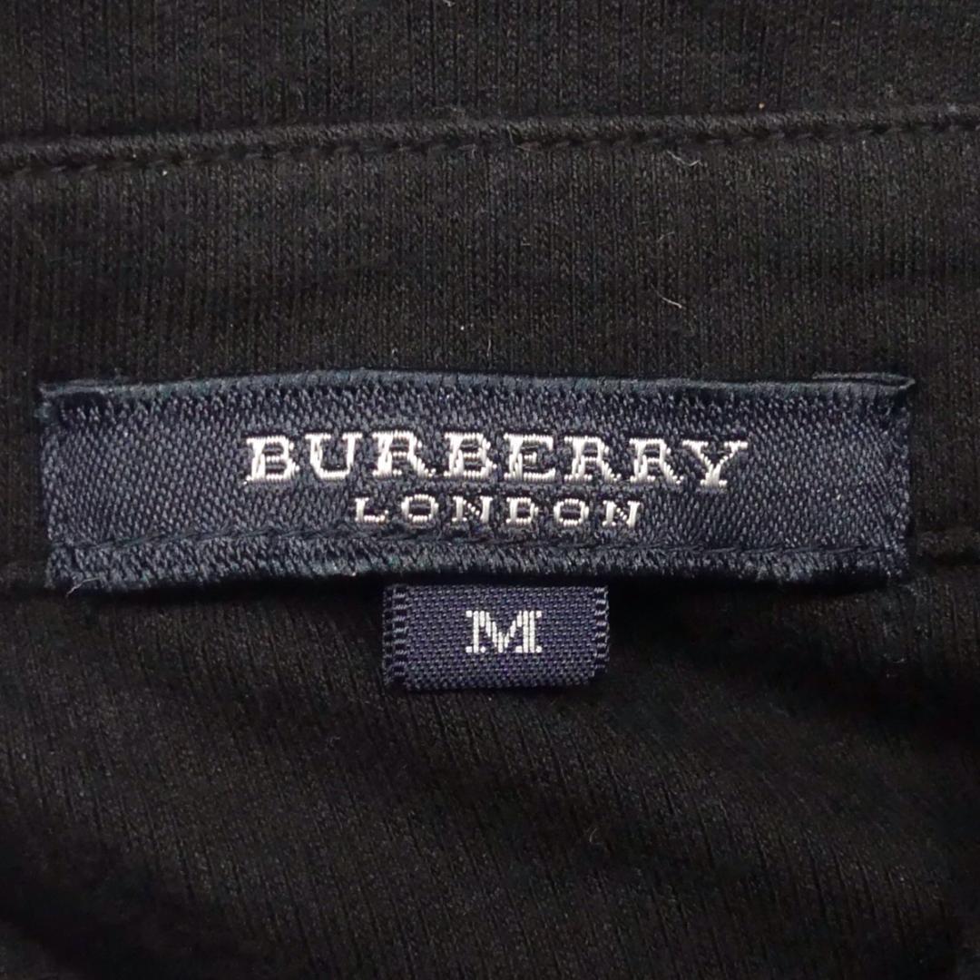  быстрое решение * сделано в Японии BURBERRY LONDON* мужской M негодный версия футболка long T Burberry London чёрный три . association cut and sewn длинный рукав Night вышивка 